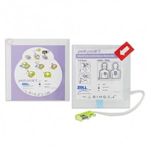 Elektrody pediatryczne Zoll Pedi-Padz II (ZOLL AED PLUS)