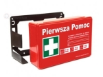 Apteczka firmowa czerwona DIN 13157 PLUS w pudełku z tworzywa 