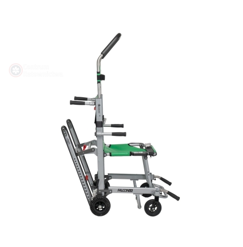 FALCON 2.0 – widok boczny, profil krzesła do ewakuacji po schodach