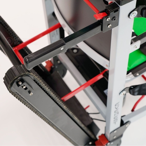 EVEREST – detal prowadnic/naczyń gąsienicowych napędu do schodów