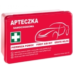 Apteczka samochodowa DIN 13164 z ustnikiem plastik