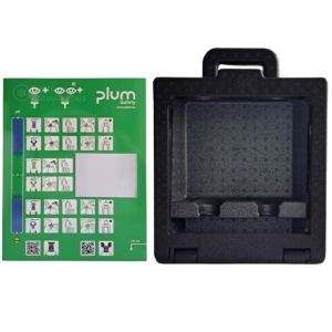 Zamykana stacja do płukania oczu PLUM iBOX2